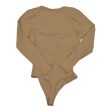 Bodysuit By Abercrombie And Fitch In Tan, Size:L Online