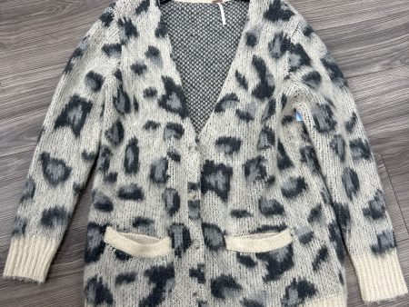 Cardigan By Free People In Animal Print, Size: Sp Discount