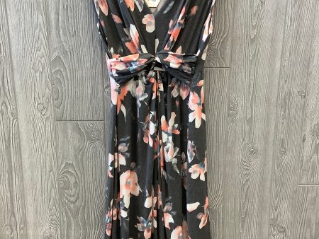 Dress Casual Maxi By Clothes Mentor In Floral Print, Size: L Discount