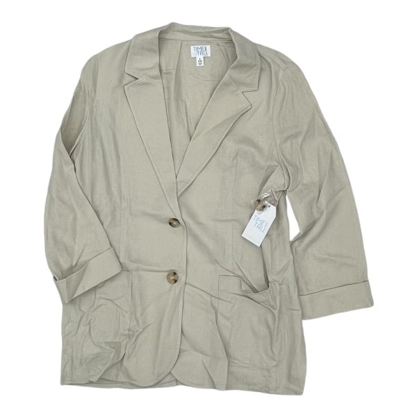 Blazer By Time And Tru In Tan, Size:S on Sale