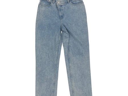 Jeans Straight By Abercrombie And Fitch In Blue Denim, Size:10P For Discount