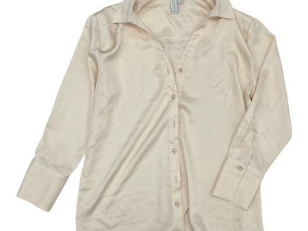 Blouse Ls By Joie In Cream, Size:L Sale