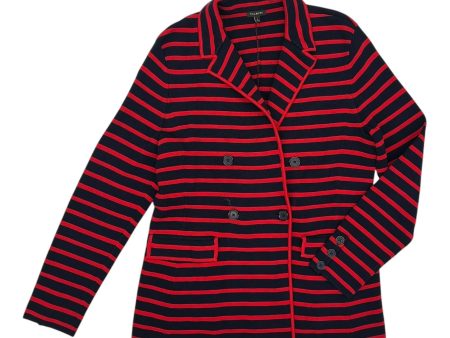 Blazer By Talbots In Blue & Red, Size:L on Sale