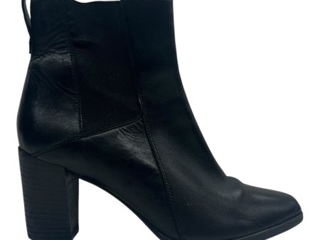 Boots Ankle Heels By Clarks In Black, Size:10 Online Sale