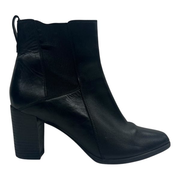 Boots Ankle Heels By Clarks In Black, Size:10 Online Sale