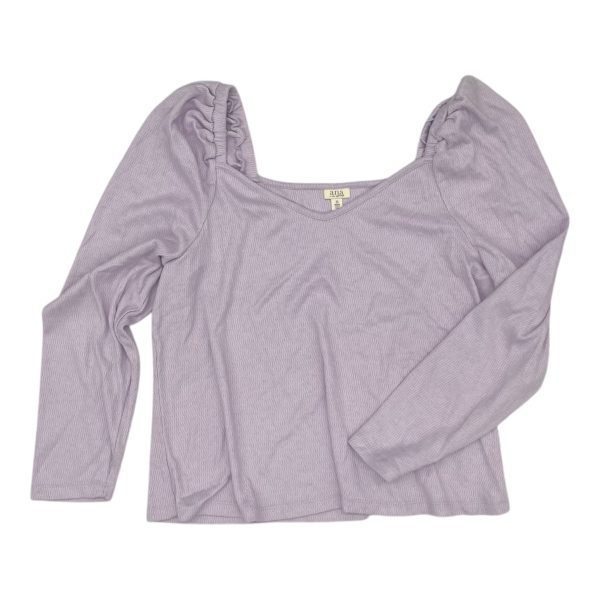 Top Ls By Ana In Purple, Size:2X on Sale