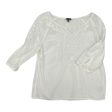 Top 3 4 Sleeve By Talbots In White, Size:M Sale