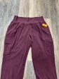 Athletic Pants By Athleta In Maroon, Size: Xl For Sale