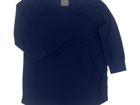 Top 3 4 Sleeve By Calvin Klein Performance In Navy, Size:L For Cheap