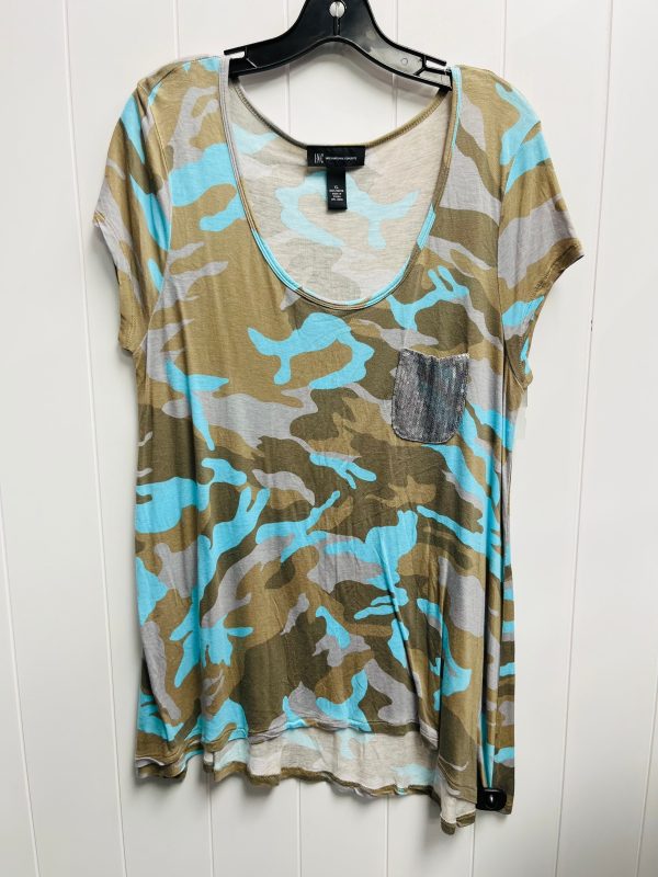 Top Short Sleeve By Inc In Green, Size: Xl For Discount