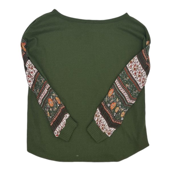 Top Ls By Bibi In Green, Size:M Discount