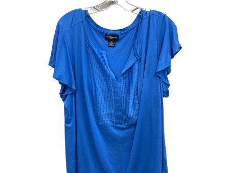 Top Ss By Liz Claiborne In Blue, Size:2X Online