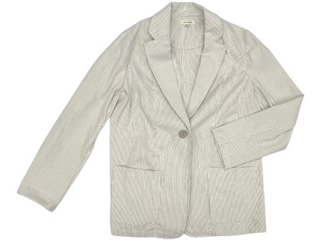 Blazer By Max Studio In Cream, Size:L Supply