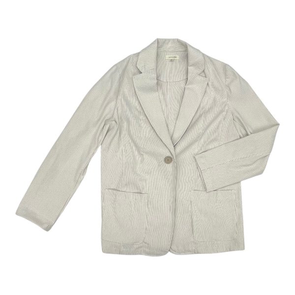 Blazer By Max Studio In Cream, Size:L Supply