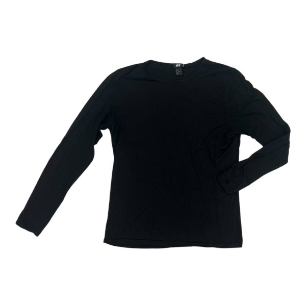 Top Ls Basic By H&M In Black, Size:M Fashion