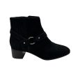 Boots Ankle Heels By Clothes Mentor In Black, Size:8 Hot on Sale