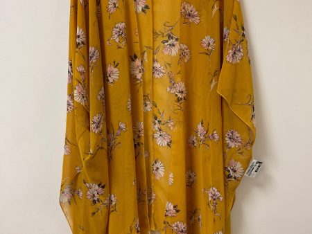 Kimono By Forever 21 In Yellow, Size: 1x For Cheap