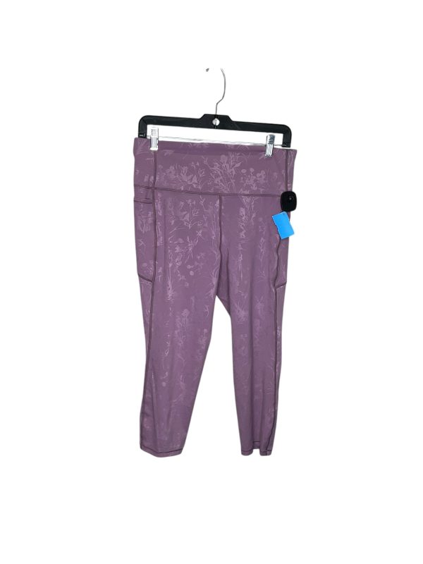 Athletic Leggings By Zyia In Purple, Size: 12 For Cheap