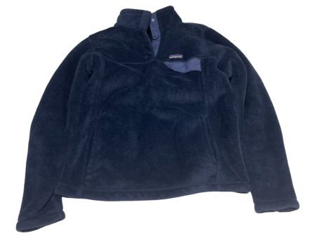 Jacket Fleece By Patagonia In Navy, Size: M For Sale