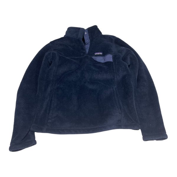 Jacket Fleece By Patagonia In Navy, Size: M For Sale