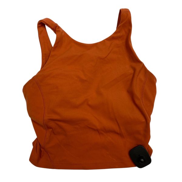 Athletic Tank Top By Lululemon In Orange, Size: Xs For Cheap