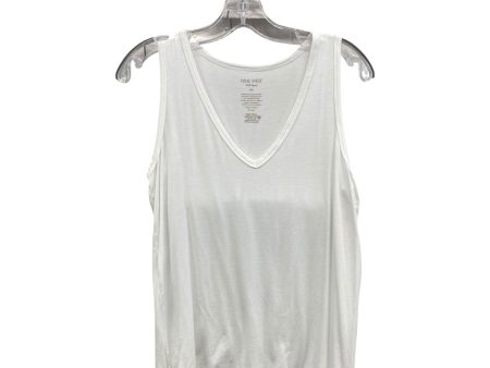 Top Sleeveless By Nine West In White, Size:M For Sale