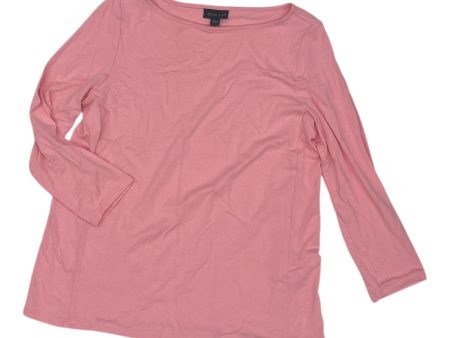 Top 3 4 Sleeve By J. Jill In Pink, Size:Xs Online Hot Sale