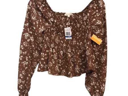 Top Ls By Ultra Flirt In Floral Print, Size:S Discount