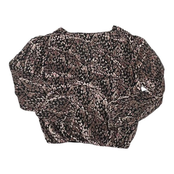 Blouse Ls By White House Black Market In Animal Print, Size:Xs Discount