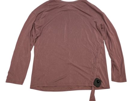 Athletic Top Long Sleeve Crewneck By Lululemon In Pink, Size: S For Discount