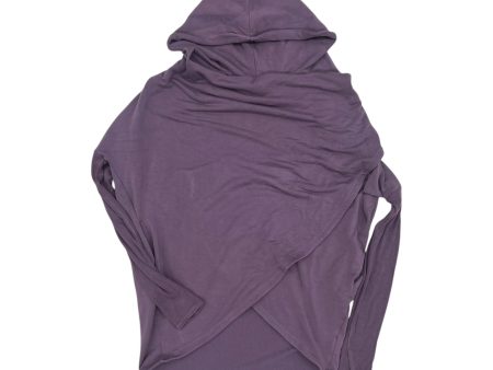 Athletic Top Ls Hoodie By Athleta In Purple, Size:Xs Online now