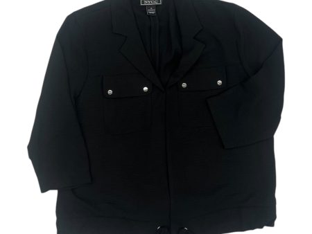 Blazer By Clothes Mentor In Black, Size:1X For Discount