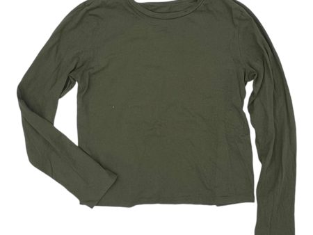 Top Ls Basic By Wild Fable In Green, Size:M Discount