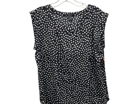 Top Ss By Ann Taylor In Black & White, Size:M Online Hot Sale