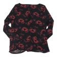 Blouse Ls By Lane Bryant In Floral Print, Size:3X Cheap