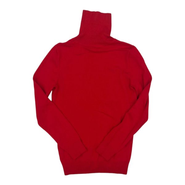 Top Ls By Calvin Klein In Red, Size:S Fashion