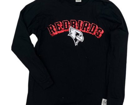 Athletic Top Ls Crewneck By Pink In Black, Size:M Online