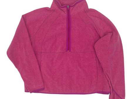 Sweatshirt Collar By Tek Gear In Pink, Size:1X For Cheap