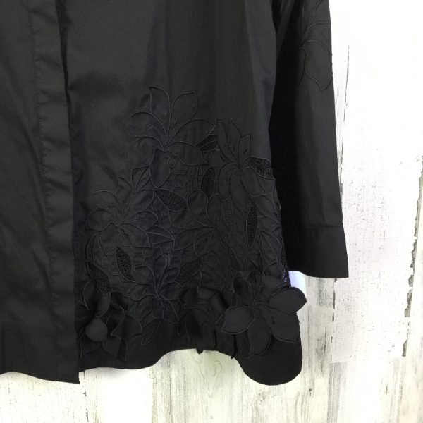 Blouse Long Sleeve By Chicos In Black, Size: Xl Sale