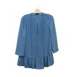 Top Ls By Banana Republic In Blue, Size:M on Sale