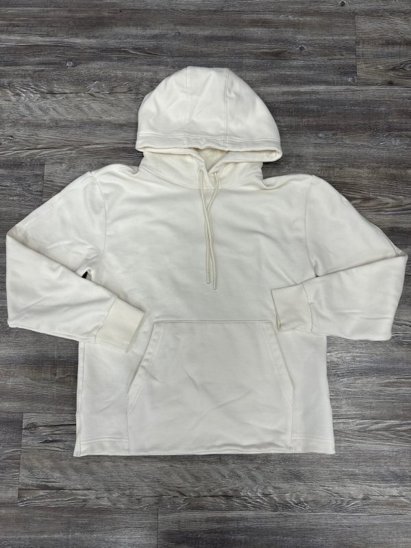 Athletic Sweatshirt Hoodie By Athleta In Cream, Size: S Cheap