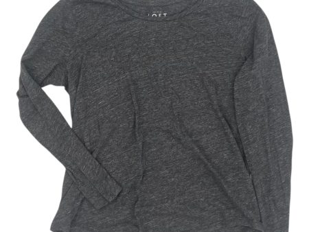 Top Ls Basic By Loft In Grey, Size:L Online now