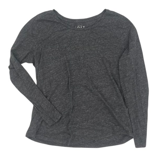 Top Ls Basic By Loft In Grey, Size:L Online now