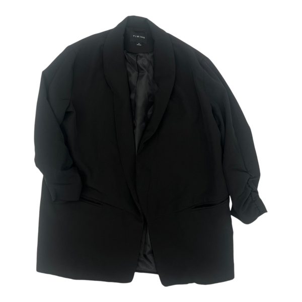 Blazer By Timing In Black, Size:M Fashion