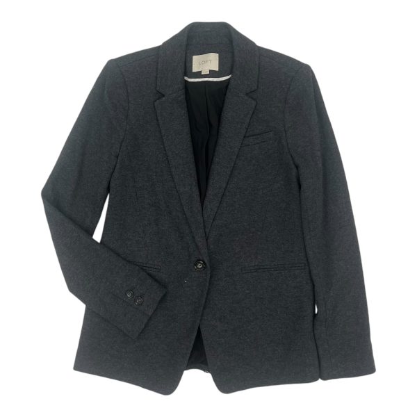 Blazer By Loft In Grey, Size:Xs Online Sale