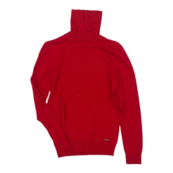 Top Ls By Calvin Klein In Red, Size:S Fashion