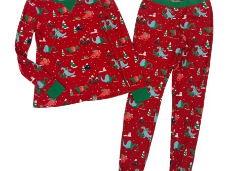 Lounge Set Pants By Clothes Mentor In Red, Size:S Discount