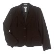 Blazer By Villager By Liz Claiborne In Brown, Size:1X on Sale