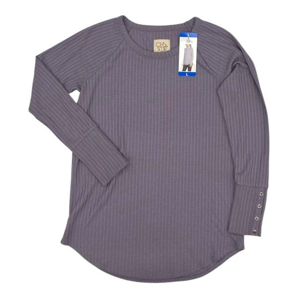 Top Ls By Chaser In Purple, Size:L Sale