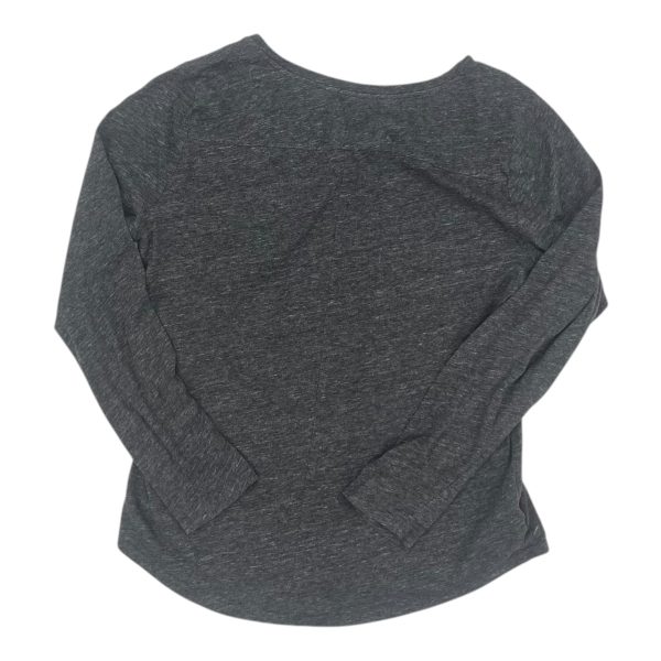 Top Ls Basic By Loft In Grey, Size:L Online now